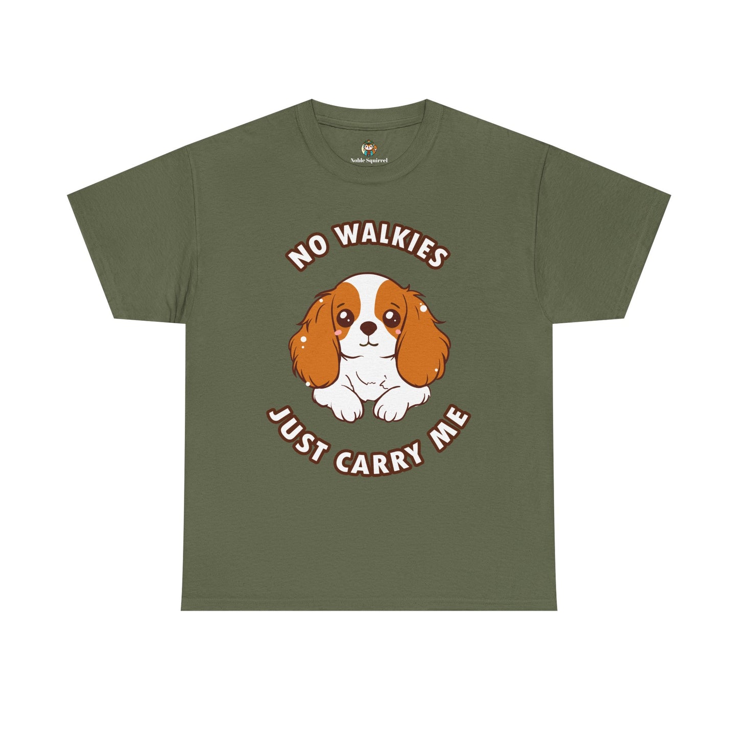No walkies, just carry me - Noble Squirrel