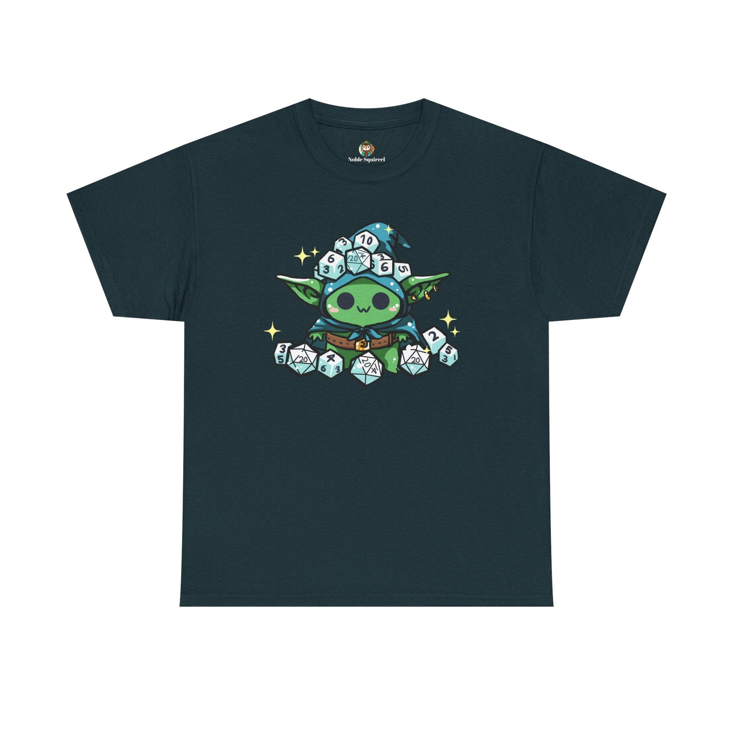 Dice Goblin Tee - Noble Squirrel