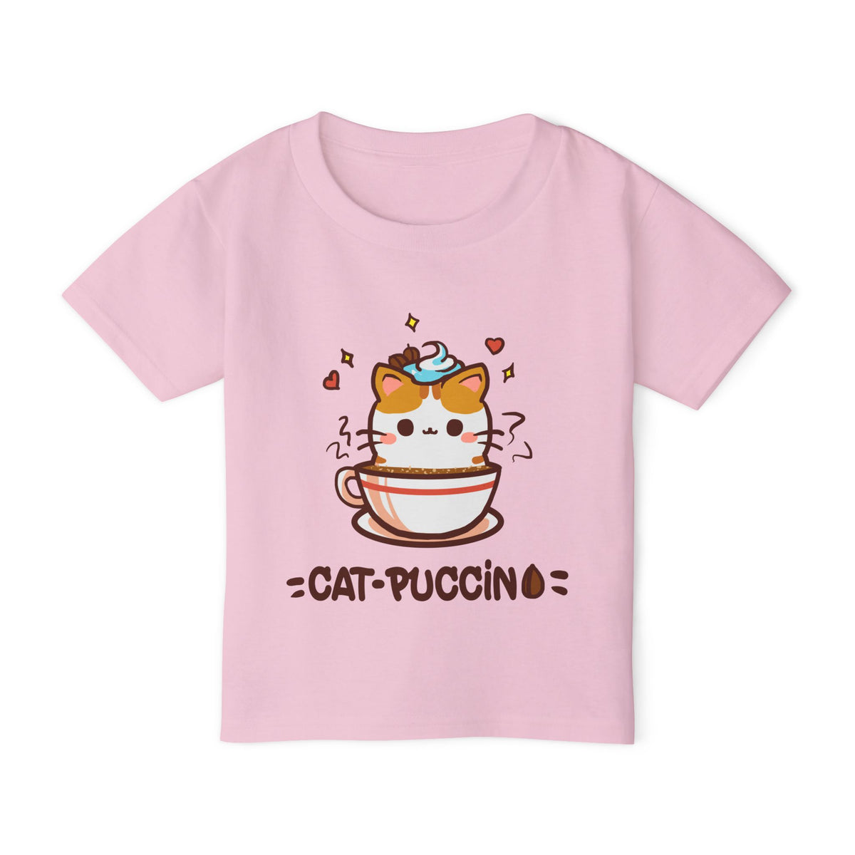 Cat-puccino -- Cute Cat & Coffee T-Shirt