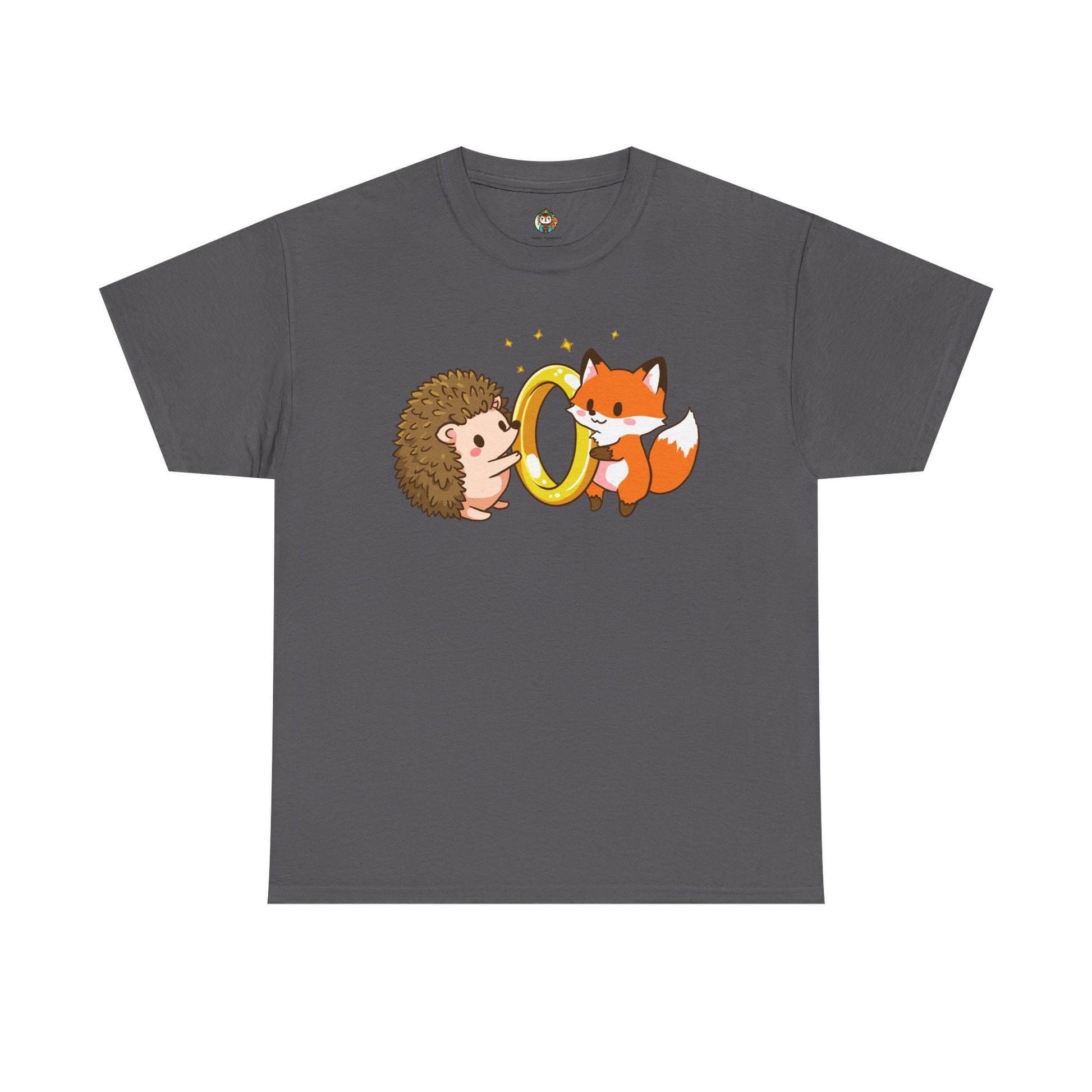 Fox and hedgehog Tee-shirt - Noble Squirrel