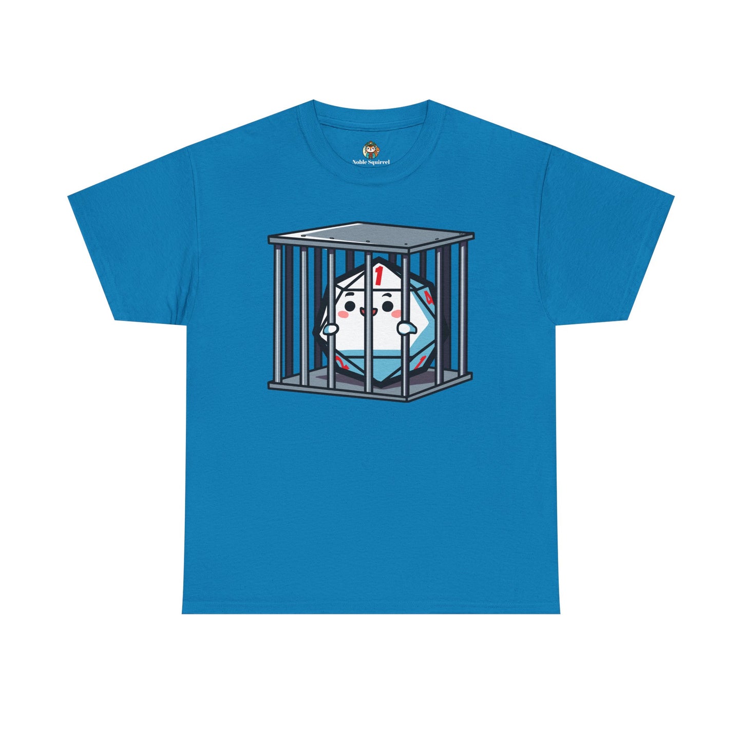 Dice Jail T-Shirt - Noble Squirrel