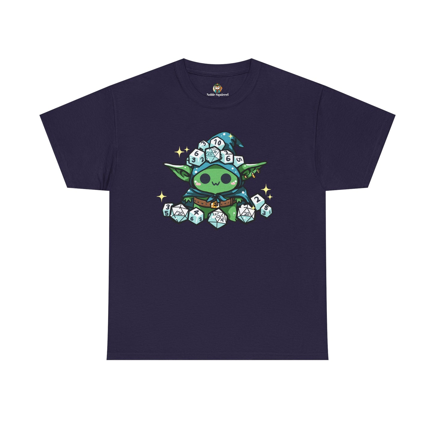 Dice Goblin Tee - Noble Squirrel
