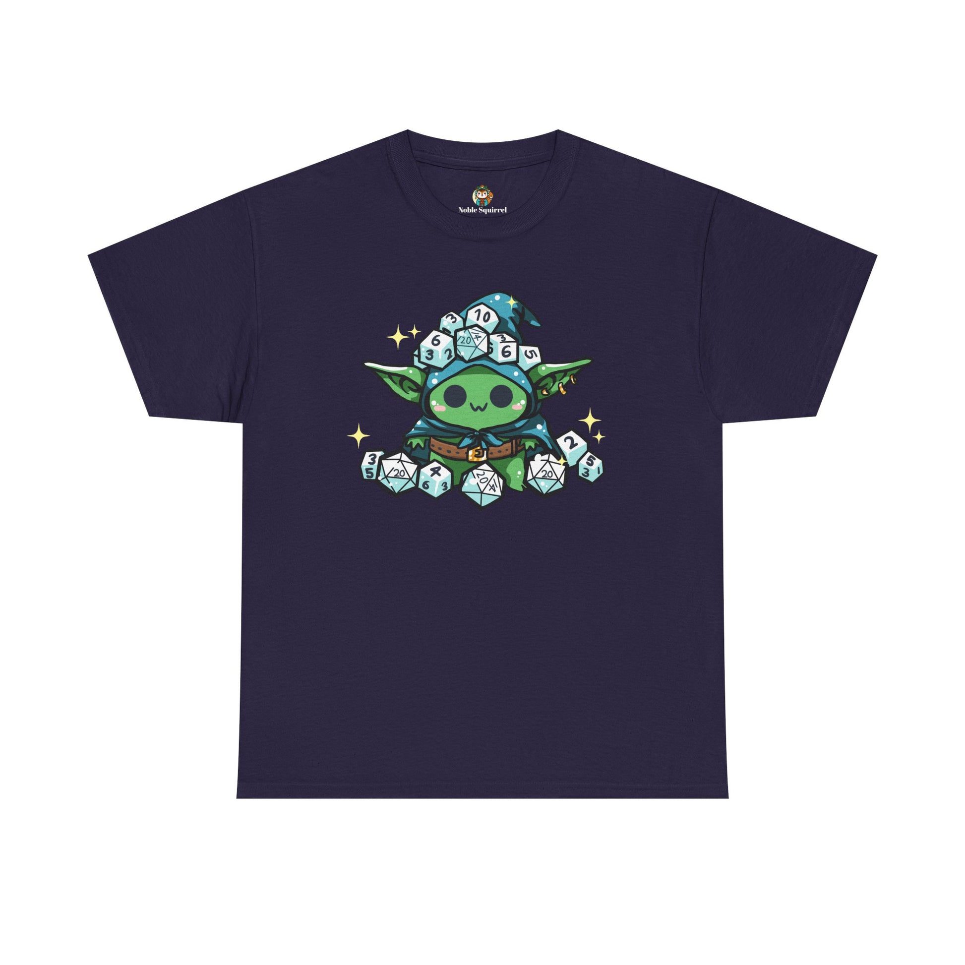 Dice Goblin Tee - Noble Squirrel