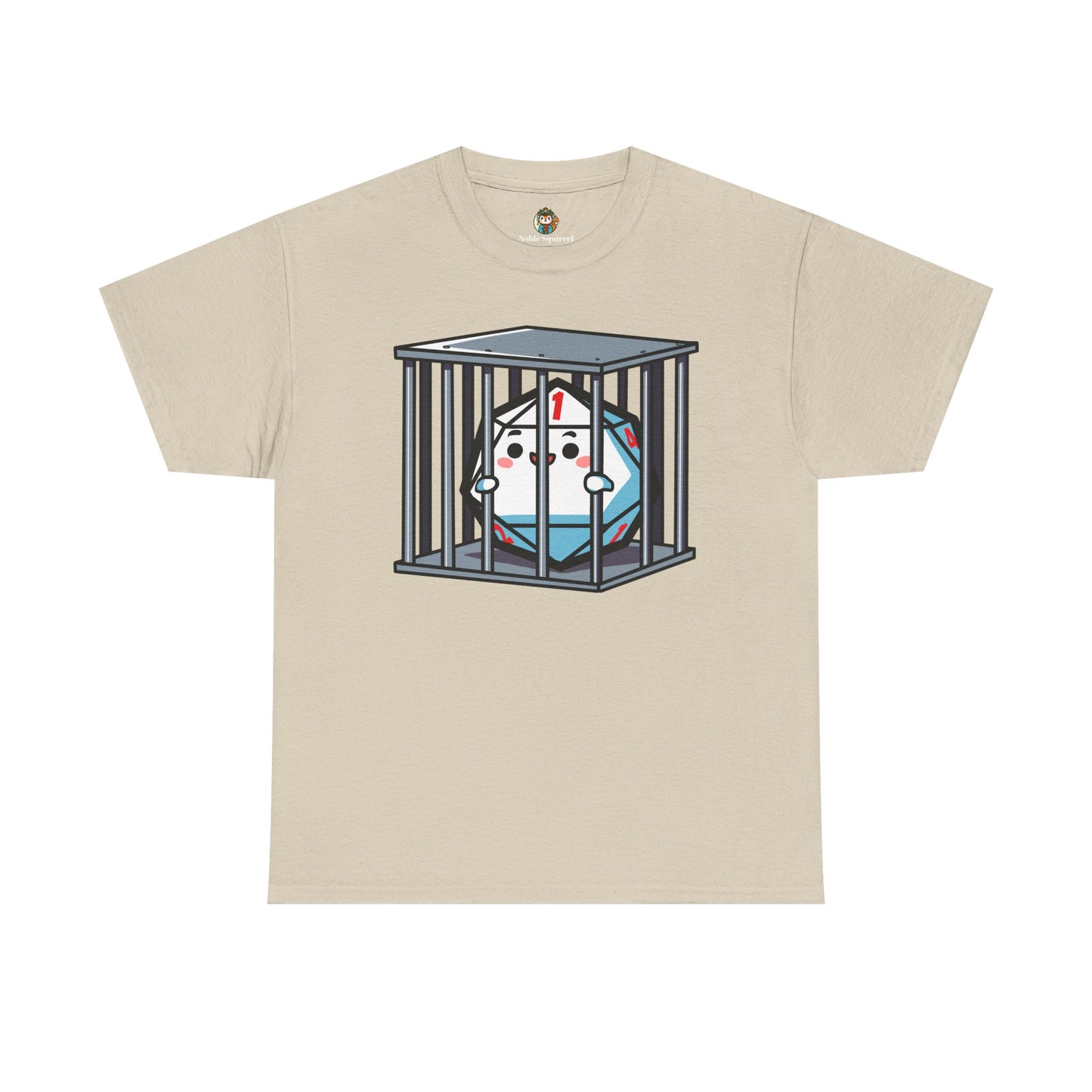 Dice Jail T-Shirt - Noble Squirrel