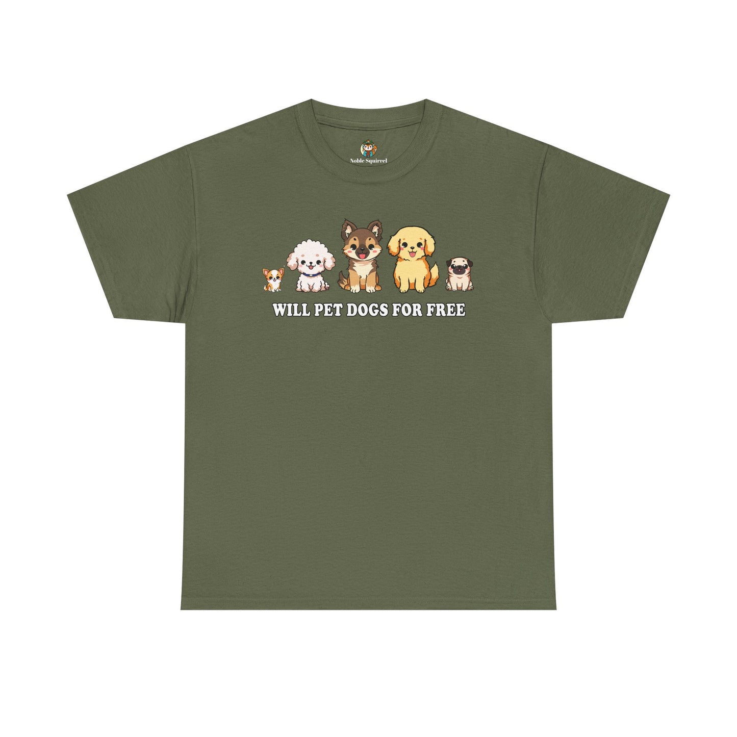 Will Pet Dogs for Free - Noble Squirrel