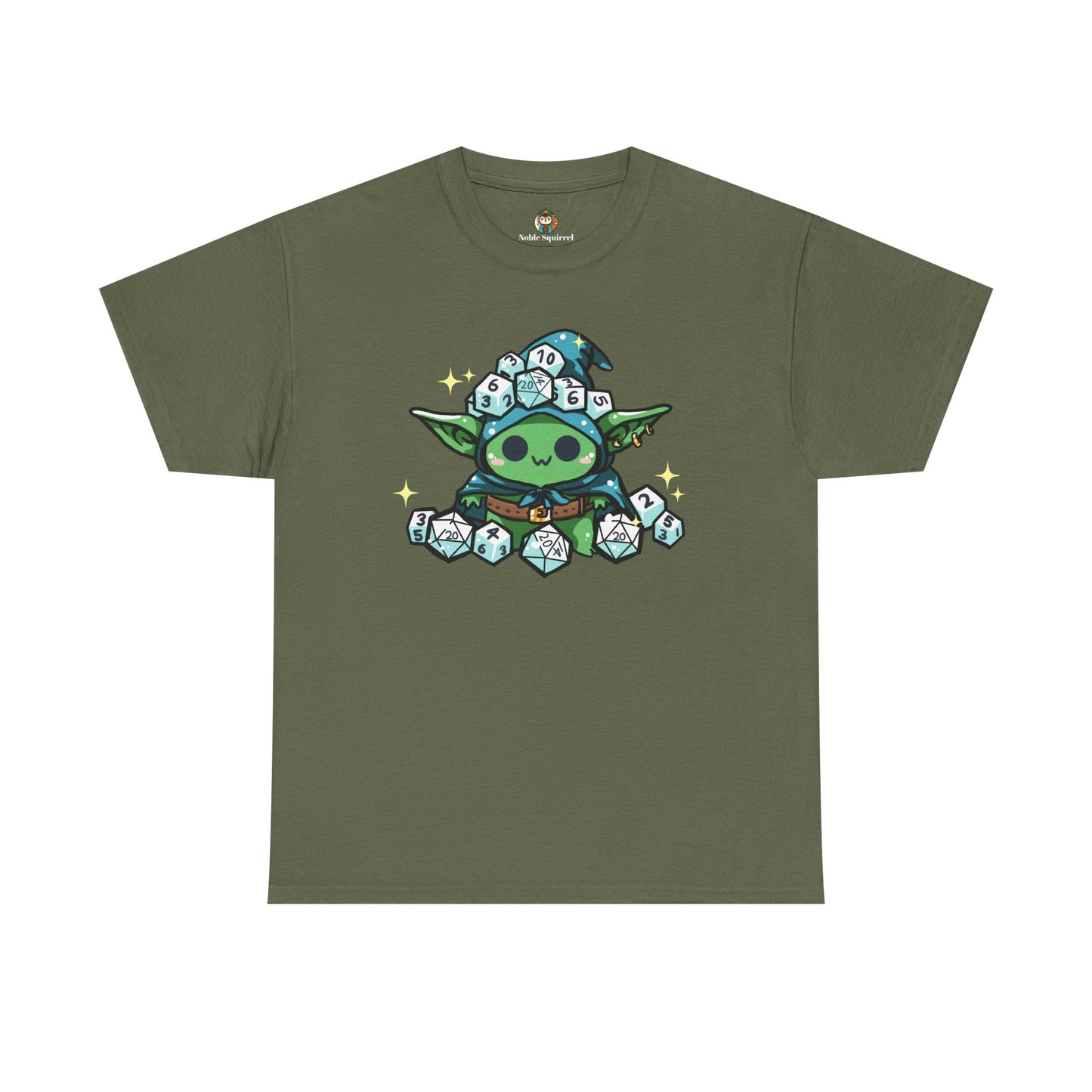 Dice Goblin Tee - Noble Squirrel