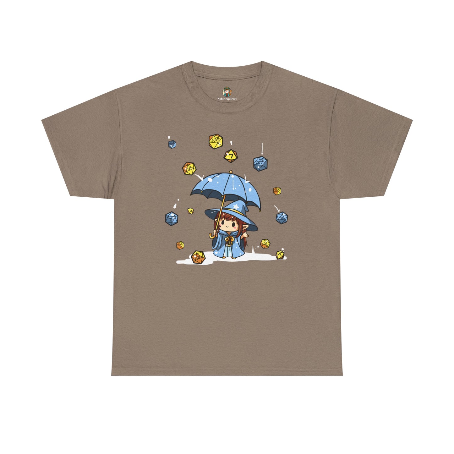 It's Dice Raining Tee - Noble Squirrel