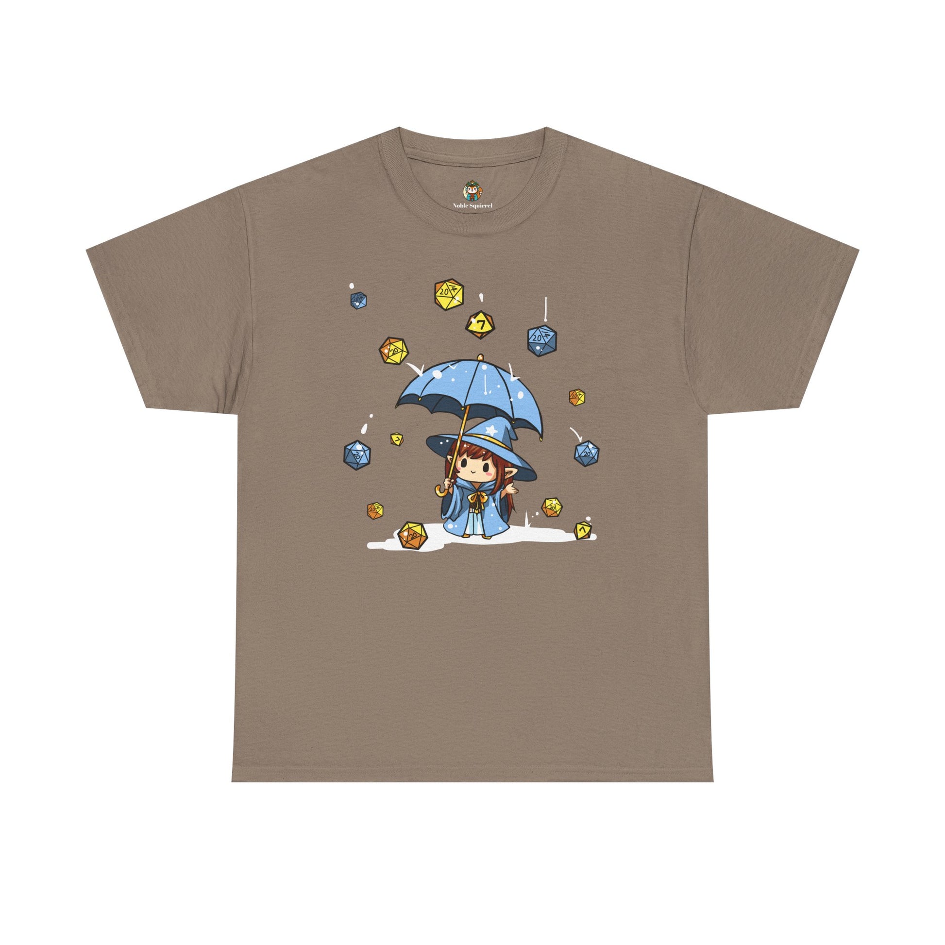 It's Dice Raining Tee - Noble Squirrel