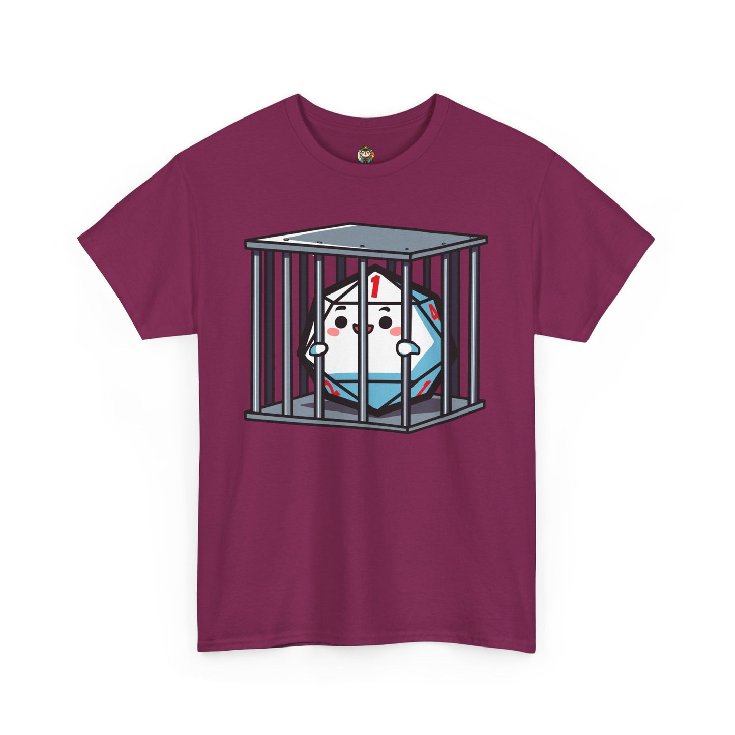 Dice Jail T-Shirt - Noble Squirrel