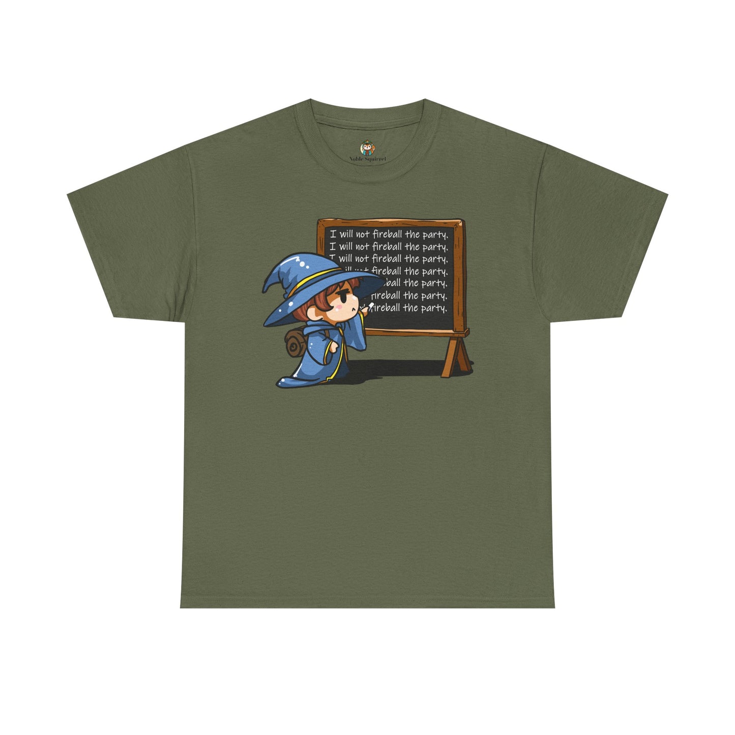 Wizard Detention Tee - Noble Squirrel