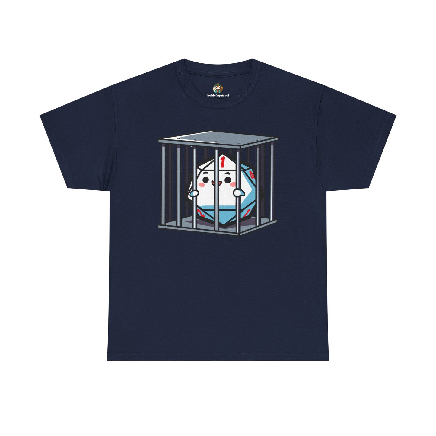 Dice Jail T-Shirt - Noble Squirrel