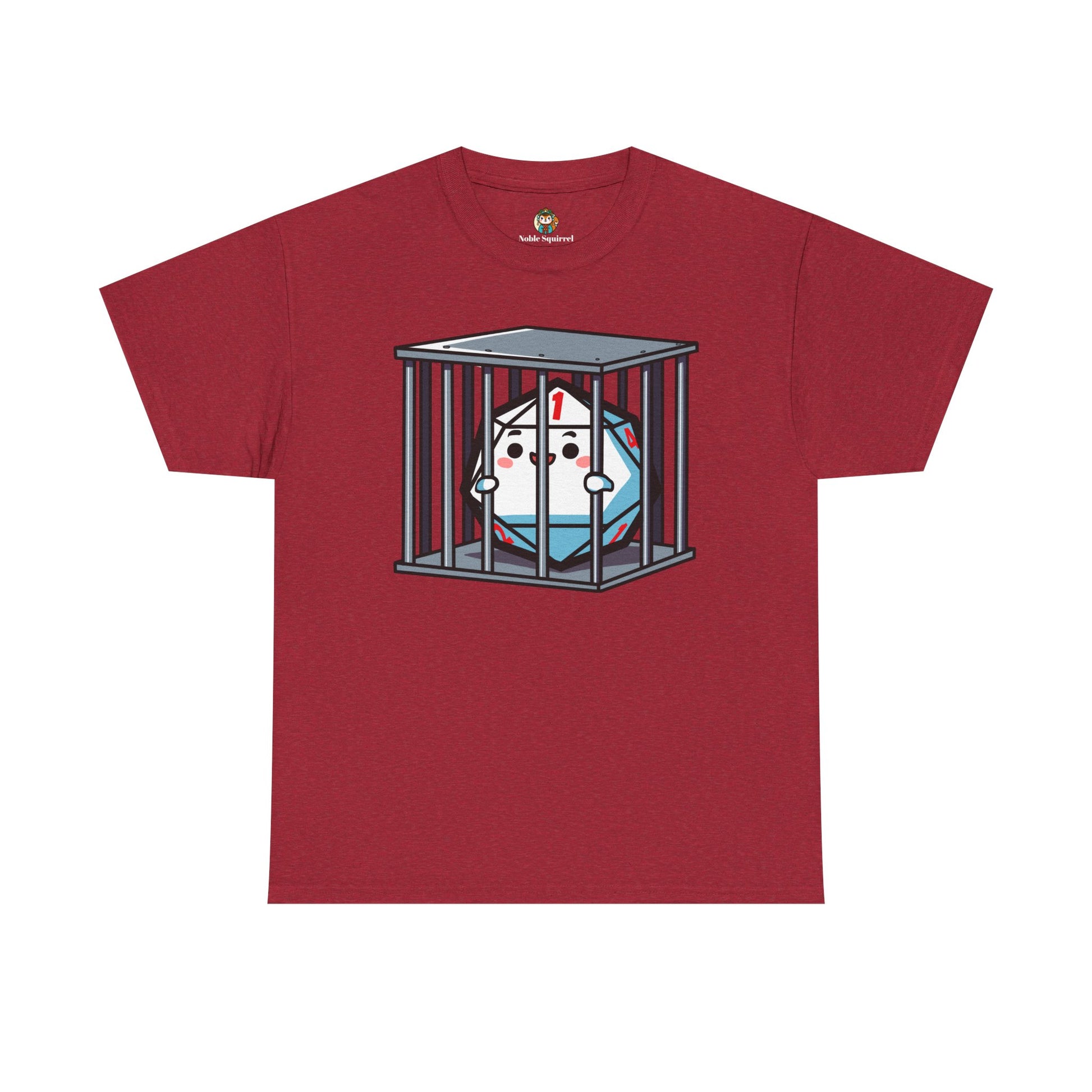 Dice Jail T-Shirt - Noble Squirrel
