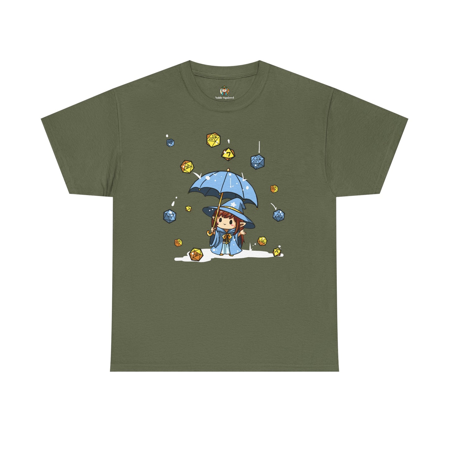 It's Dice Raining Tee - Noble Squirrel
