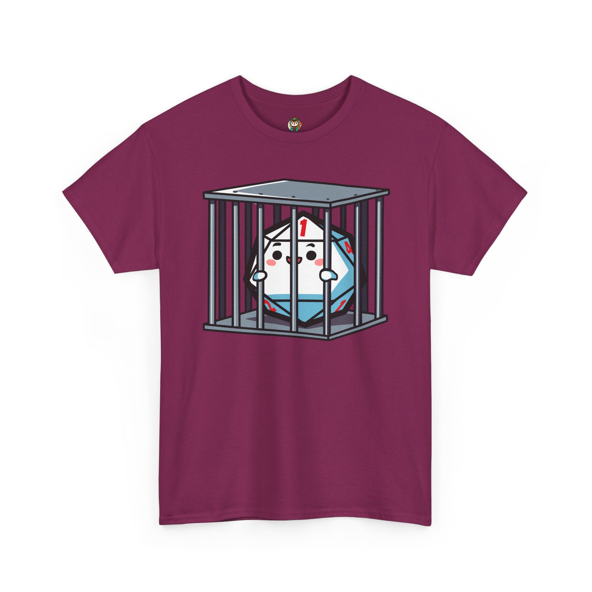 Dice Jail T-Shirt - Noble Squirrel